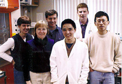 1999 Gail Sullivan, Wendy Weichert, John Parker, Wen Yuan, Colin Parrish, Dai Wang